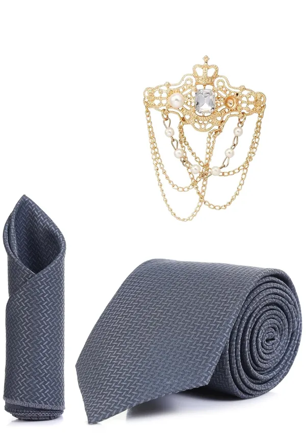 Necktie_set_With_Stylish_Brooch_&_Pocket_Square_Formal_Combo_Pack_of_3