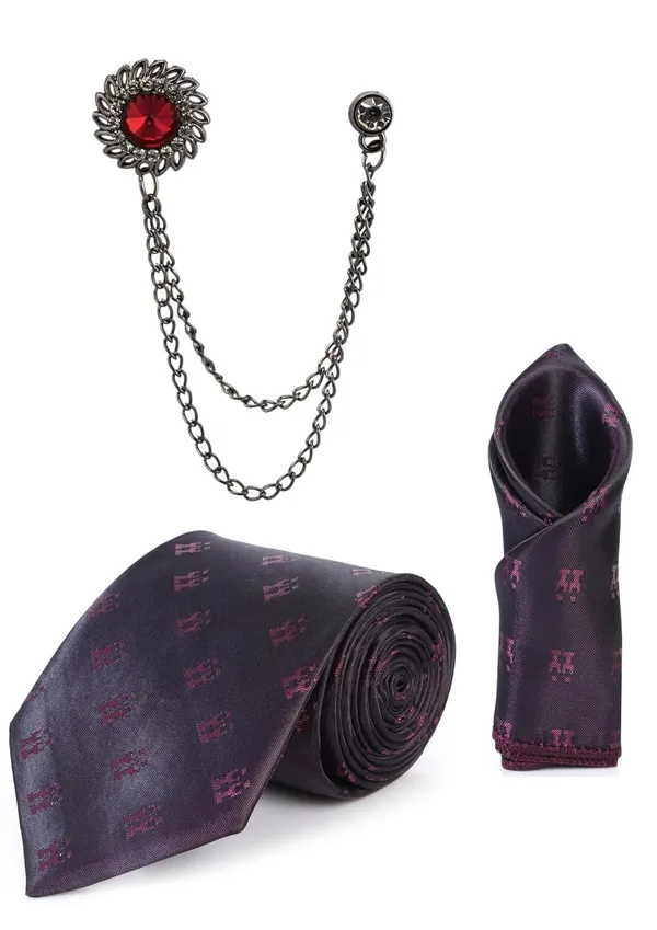 Tie_for_men_Complete_Gift_Set_Comes_with_a_matching_tie,_pocket_square,_and_a_designer_crown_brooch_chain