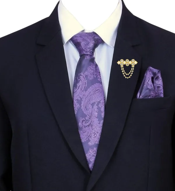 Men_Premium_Necktie,_Pocket_Square_&_Brooch_Combo_16_Colors_Gift_Set
