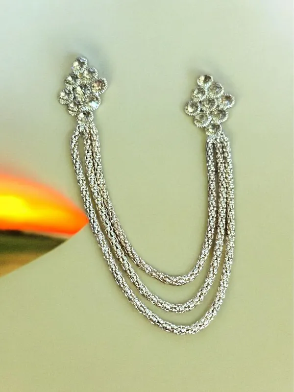 Voxon_Crown_Long_Chain_Brooch,_Crystal_Tassel_Brooch_Pin,Retro_Suit_Lapel_Pins_Collar_Pin,Coat_Tassel_Chain_Lapel_Pins_for_Men's_Suit_Accessories_(Big_size_Brooch)_(gold5)