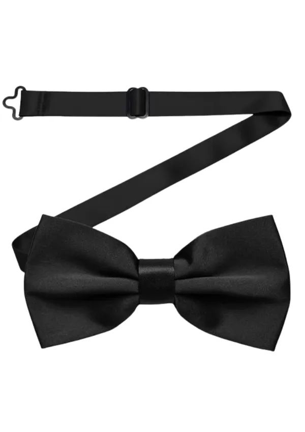 Men_Black_Satin_Pre-Tied_Bow_Tie_�_Adjustable_Formal_Bowtie
