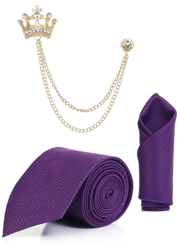 Premium_Men_Necktie,_Pocket_Square_&_Brooch_Combo_Set_Formal_Wear_�_Available_in_9_Colors