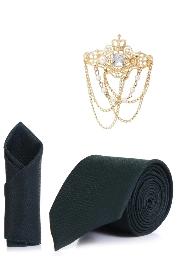 Necktie_set_With_Stylish_Brooch_&_Pocket_Square_Formal_Combo_Pack_of_3