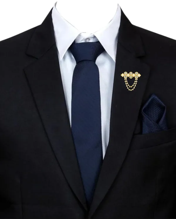 Complete_Combo_Set_�_Includes_1_Premium_Necktie,_1_Matching_Pocket_Square,_and_1_Stylish_Brooch_for_a_sharp_and_elegant_look_Micro_fiber