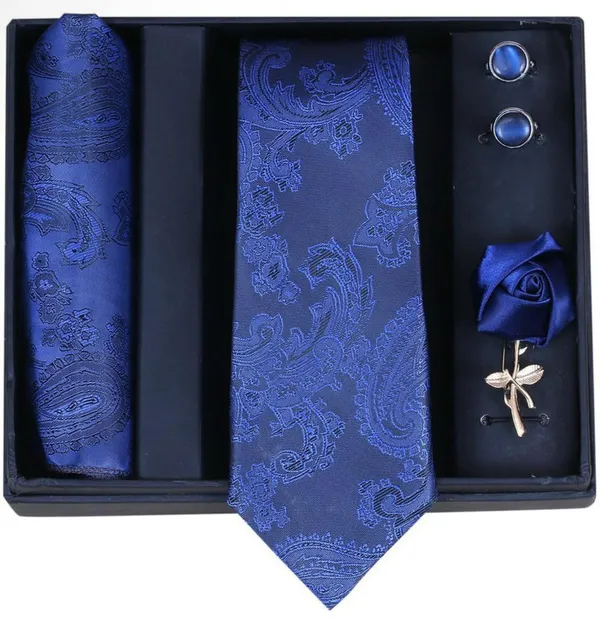 Random_Stripe_Mens_Tie_Set_Silk_Striped_Woven_Necktie_with_Lapel_Pin_Pocket_Square_Cufflinks_Set_for_Wedding_Party