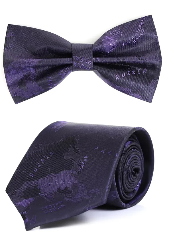 Premium_Necktie,_Bow_Tie_&_Pocket_Square_Combo_�_12_Colors_Elegant_Formal_Gift_Set