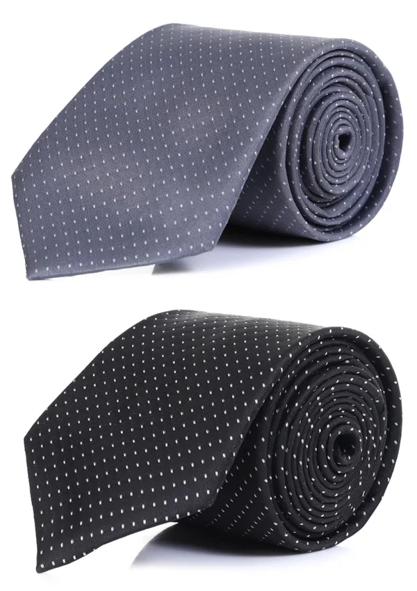 Necktie_For_Men_Polka_Dots_Tie_Pack_of_2