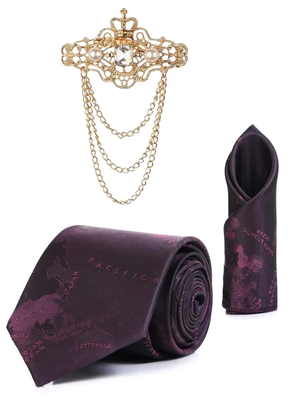 Necktie_Set_For_Men_Premium_Satin_Finish_�_Crafted_with_smooth,_satin_for_a_luxurious_look_and_soft_feel.