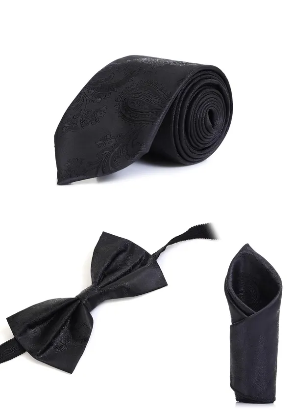 3-in-1_Combo_Set_�_Includes_1_Necktie,_1_Pre-tied_Bow_Tie,_and_1_Pocket_Square.