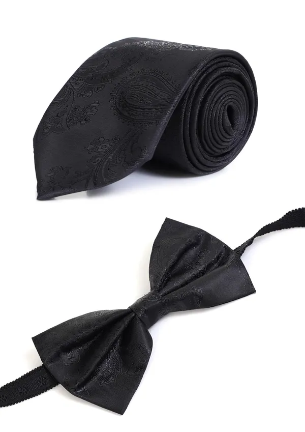 3-in-1_Combo_Set_�_Includes_1_Necktie,_1_Pre-tied_Bow_Tie,_and_1_Pocket_Square.
