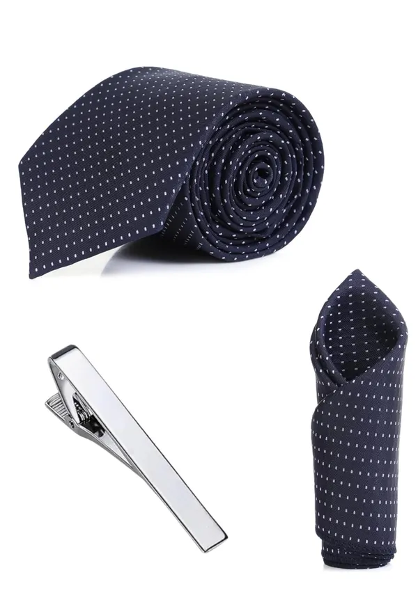 Necktie_Set_With_Pocket_Square_&_Stilish_Silvar_Plated_TiePin_Polka-Dots_Tie_Combo_For_Men_Pack_of_3