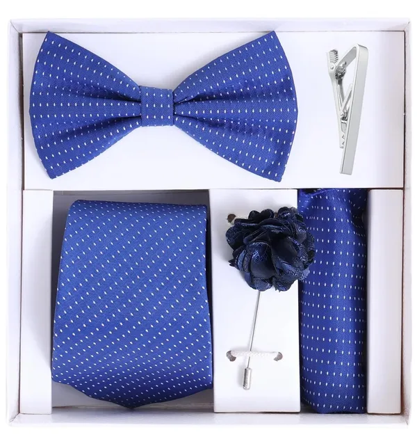 Random_Stripe_Men_5-in-1_Combo_Set_Necktie,_Bow_Tie,_Pocket_Square,_Brooch_&_Tie_Clip_Premium_Formal_Accessories_Gift_Set_(9_Colors)