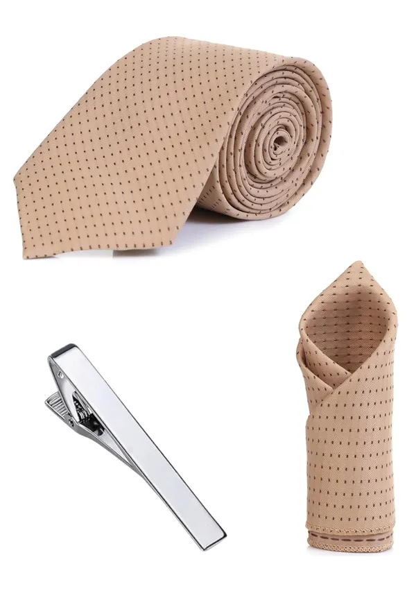 Necktie_Set_With_Pocket_Square_&_Stilish_Silvar_Plated_TiePin_Polka-Dots_Tie_Combo_For_Men_Pack_of_3