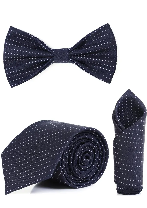 Men_Necktie,_Bow_Tie_&_Pocket_Square_Set_�_9_Colors_Complete_Set_For_Men
