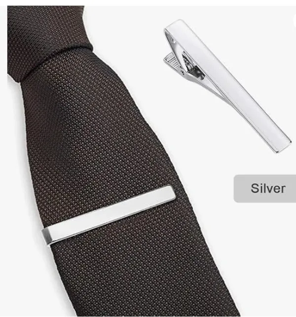 Necktie_With_Pocket_Square_&_TiePin_Silver_Plated_Jacquard_Self-Design_Stylish_Combo_Set_Available_in_16_Elegant_Colors