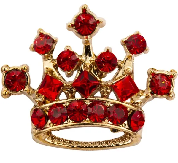 Voxon_Golden_Crown_with_Red_Stone_Detailing_Lapel_Pin_Brooch_Shirt_Stud_for_Men_Crystal_Brooch_Suit_Stud_Lapel_Pin_Vintage_Rhinestone_Wedding_Brooch_Pin_(Red)