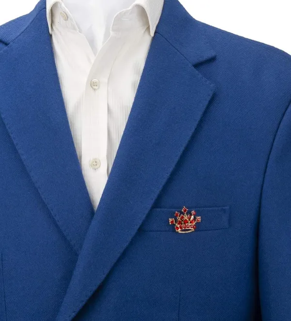 Voxon_Golden_Crown_with_Red_Stone_Detailing_Lapel_Pin_Brooch_Shirt_Stud_for_Men_Crystal_Brooch_Suit_Stud_Lapel_Pin_Vintage_Rhinestone_Wedding_Brooch_Pin_(Red)