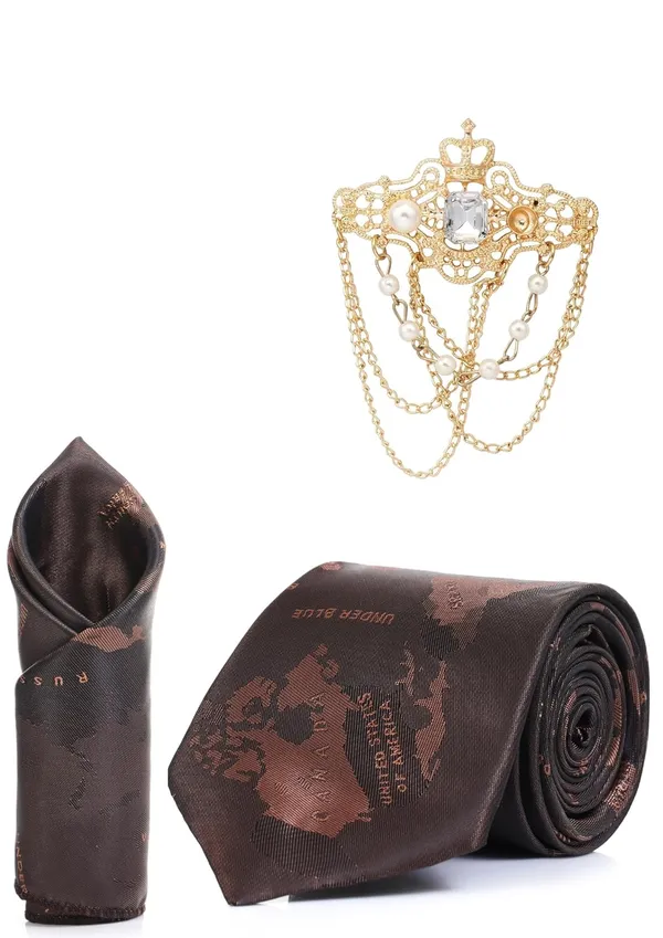 Necktie_With_Pocket_Square_&_Stilish_Lapel_Brooch_Set_For_Men_Gifted_Box_(3_Items)