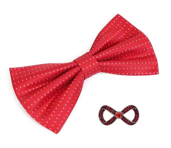 Random_Stripe_Bow_Tie_For_Men_Polka-Dots_Bowties_With_Brooch