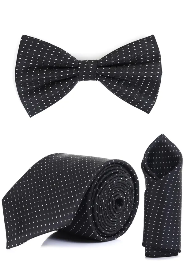 Men_Necktie,_Bow_Tie_&_Pocket_Square_Set_�_9_Colors_Complete_Set_For_Men