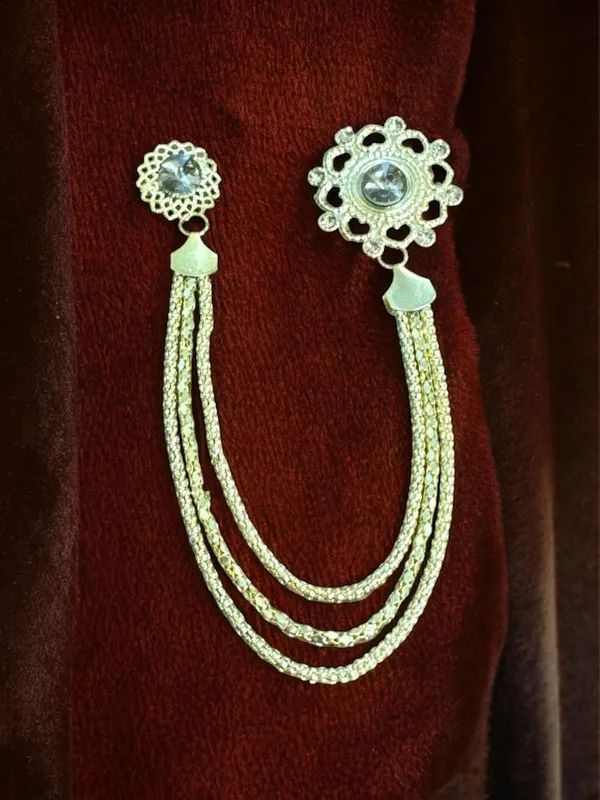 Voxon_Crown_Long_Chain_Brooch,_Crystal_Tassel_Brooch_Pin,Retro_Suit_Lapel_Pins_Collar_Pin,Coat_Tassel_Chain_Lapel_Pins_for_Men's_Suit_Accessories_(Big_size_Brooch)_(gold_1)