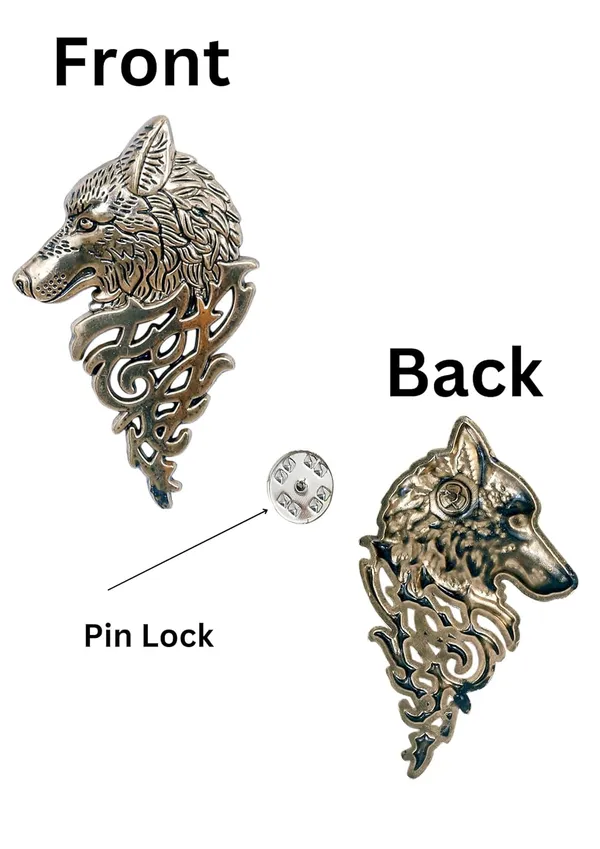 Voxon_Crown_Gemstone_Brooch_Pin,Animal_Double_Headed_Eagle_Tassel_Suit_Pin_Rhinestone_Wings_Lapel_Pin_Jewelry_for_Women_Men_(Gold)