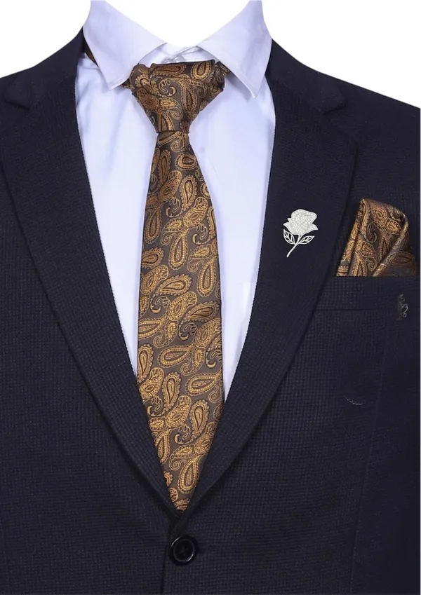 Men_Premium_Necktie_Set_with_Matching_Pocket_Square_&_Rose_Brooch_�_9_Elegant_Color_Options_|_Formal_Combo