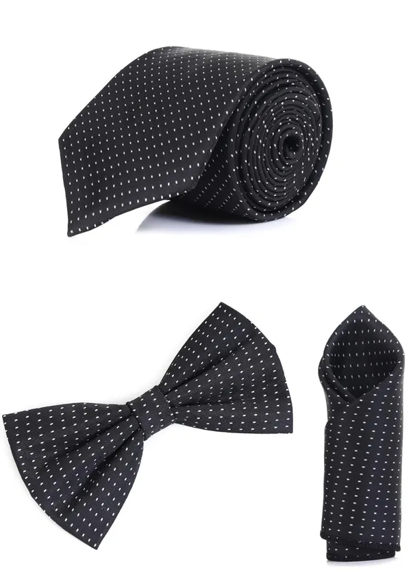 Necktie_With_Bow_&_Pocket_Square_Set_12_Attractive_Colors_�_Choose_the_perfect_shade_to_match_your_outfit_and_mood.