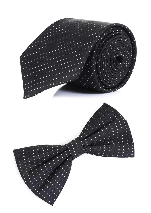 Necktie_With_Bow_&_Pocket_Square_Set_12_Attractive_Colors_�_Choose_the_perfect_shade_to_match_your_outfit_and_mood.
