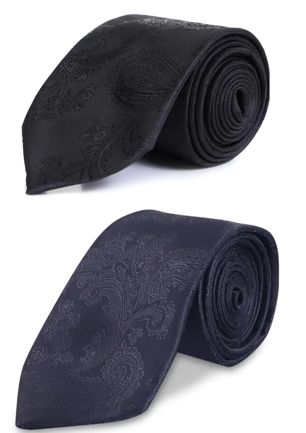 Necktie_For_Men_2_Tie_Combo_Pack_�_A_complete_set_for_every_formal_&_casual_occasion.