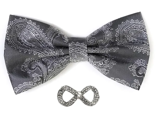 Random_Stripe_Men's_Bow_Ties_Pre-Tied_Style_Formal_Satin_Classic_Bowtie_for_Jacquard_with_Brooch