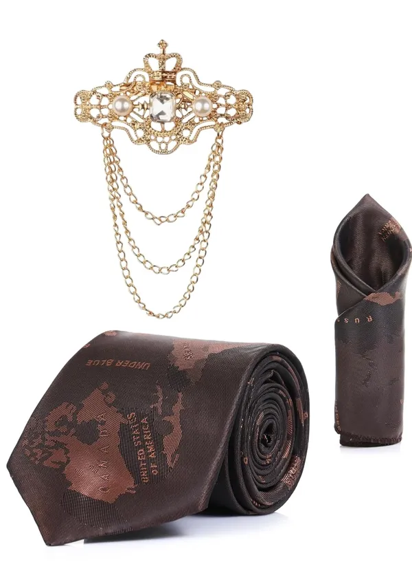 Necktie_Set_For_Men_Premium_Satin_Finish_�_Crafted_with_smooth,_satin_for_a_luxurious_look_and_soft_feel.