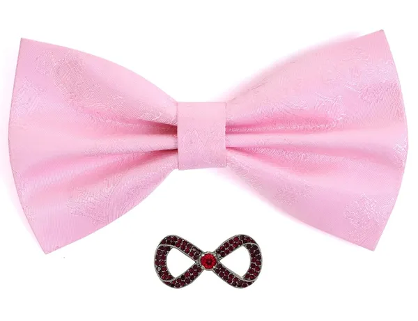 Random_Stripe_Men's_Bow_Ties_Pre-Tied_Style_Formal_Satin_Classic_Bowtie_for_Jacquard_with_Brooch