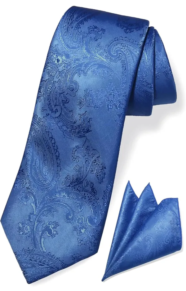 Random_Stripe_Men_Necktie_With_Pocket_Square_Jacquard_Fabric_(1_Tie,_1_Pocket_Square)