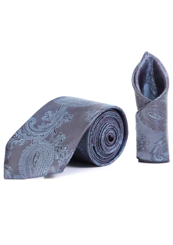 Men_Premium_Tie,_Pocket_Square_&_Brooch_Set_�_Formal,_Jacquard_Self-Design_Available_in_16_Colors