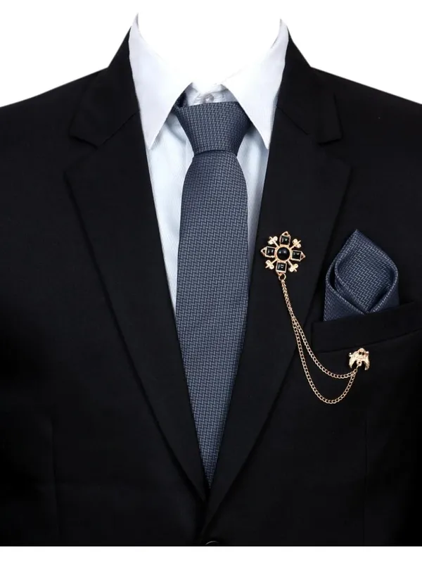 Random_Stripe_Premium_Tie_Combo_Set_for_Men_�_Necktie,_Pocket_Square_&_Royal_Brooch_�_Gift_Box_Included_�_Available_in_9_Elegant_Colors