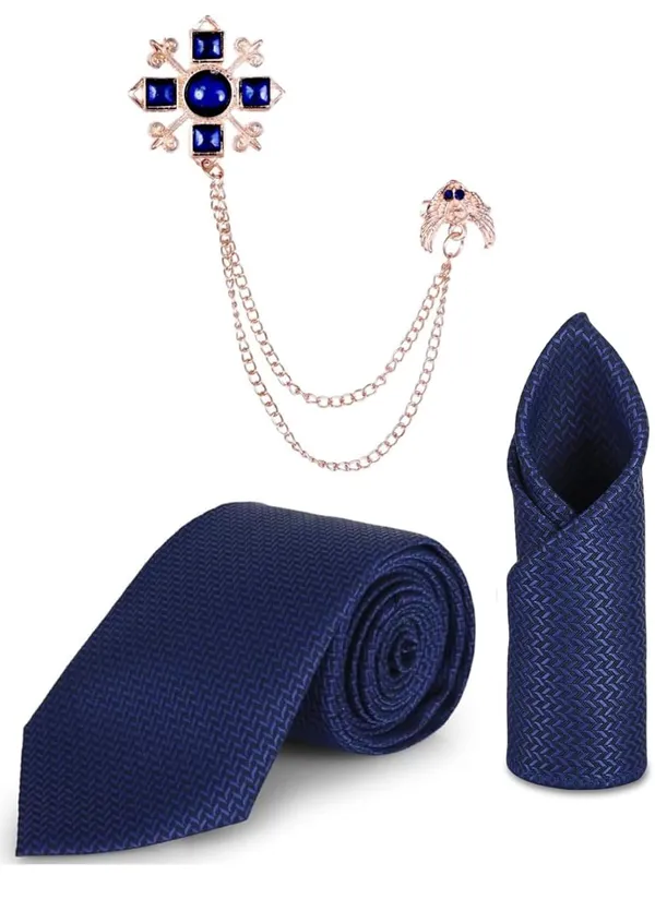 Random_Stripe_Premium_Tie_Combo_Set_for_Men_�_Necktie,_Pocket_Square_&_Royal_Brooch_�_Gift_Box_Included_�_Available_in_9_Elegant_Colors