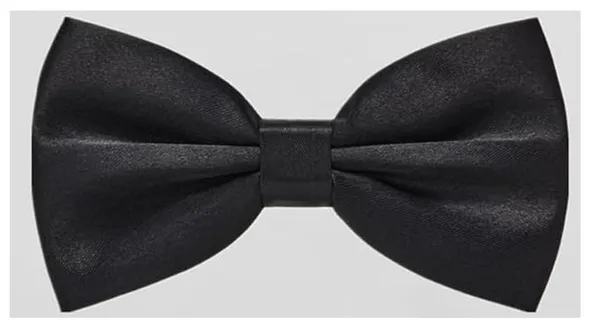 Men's_Premium_Black_Satin_Bow_Tie_with_Royal_Gold_Brooch_�_Classic_Party_&_Wedding_Accessory_Combo
