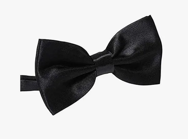 Men's_Premium_Black_Satin_Bow_Tie_with_Royal_Gold_Brooch_�_Classic_Party_&_Wedding_Accessory_Combo