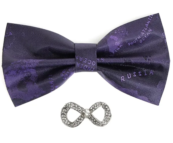 Random_Stripe_Men's_Bow_Ties_Pre-Tied_Style_Formal_Satin_Classic_Bowtie_for_jacquard_Self-design_With_Stylish_brooch