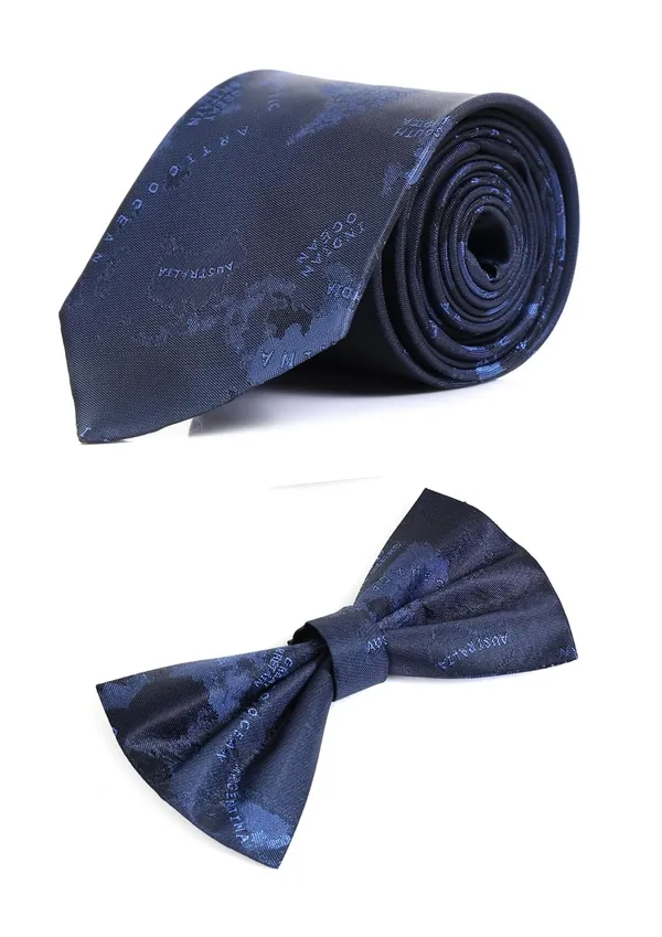 Necktie_With_Bow_Set_For_Men_Premium_Colors_Perfect_Combo_Luxurious_Jacquard_Weave