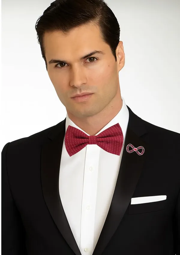 Random_Stripe_Bow_Tie_For_Men_Polka-Dots_Bowties_With_Brooch
