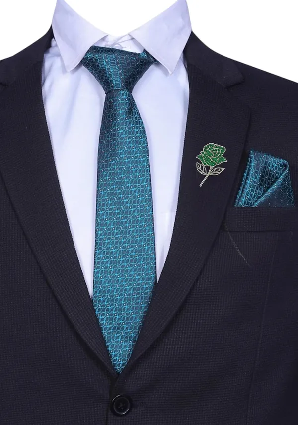 Men_Premium_Necktie_Set_with_Matching_Pocket_Square_&_Rose_Brooch_�_9_Elegant_Color_Options_|_Formal_Combo
