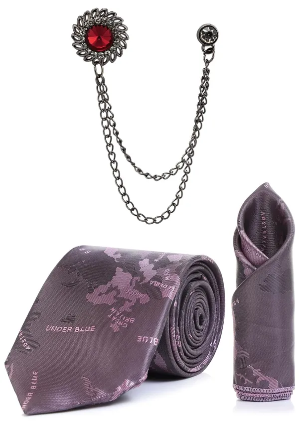 Men_Necktie_Set_With_Pocket_Square_&_Double_Chain_Stylish_Brooch_(Pack_of_3)_Formal_Combo