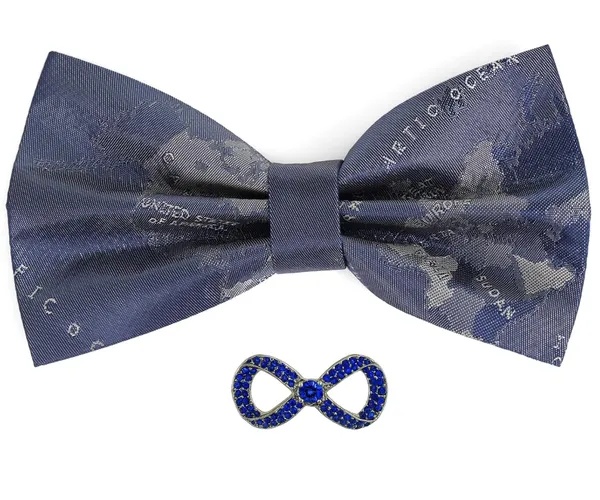 Random_Stripe_Men's_Bow_Ties_Pre-Tied_Style_Formal_Satin_Classic_Bowtie_for_jacquard_Self-design_With_Stylish_brooch