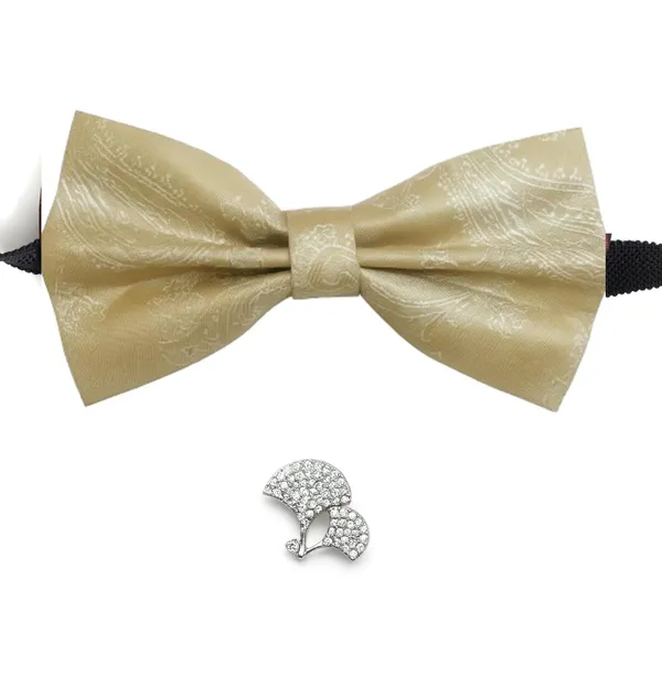 Bow_Tie_With_Stylish_brooch_For_Men_16_Elegant_Colors_�_Wide_variety_to_match_any_outfit