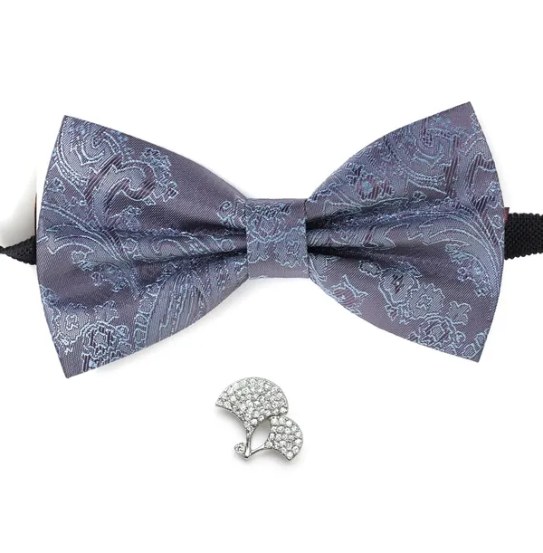 Bow_Tie_With_Stylish_brooch_For_Men_16_Elegant_Colors_�_Wide_variety_to_match_any_outfit