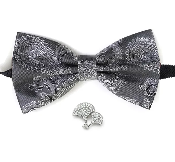Bow_Tie_With_Stylish_brooch_For_Men_16_Elegant_Colors_�_Wide_variety_to_match_any_outfit