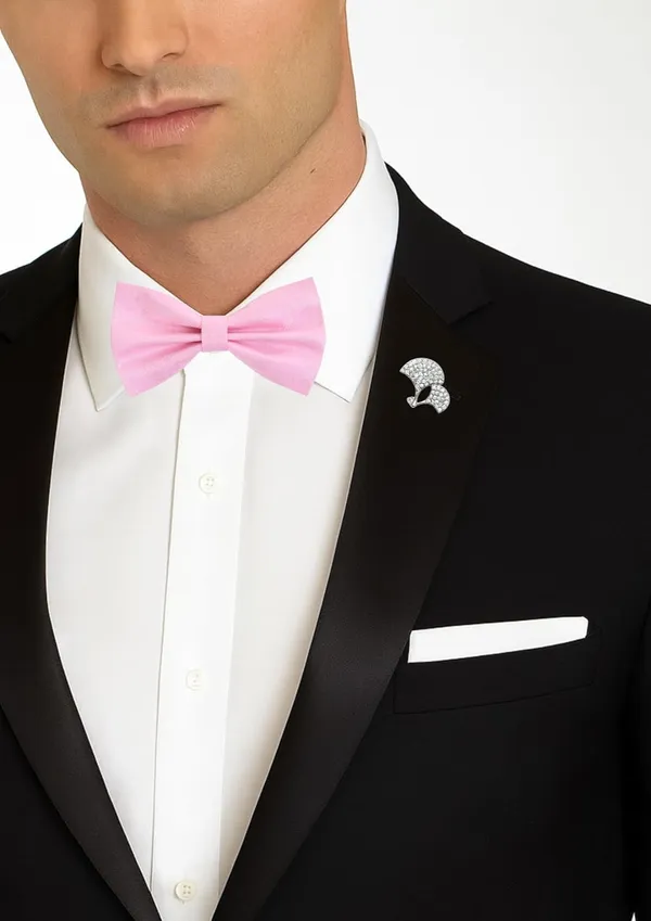Bow_Tie_With_Stylish_brooch_For_Men_16_Elegant_Colors_�_Wide_variety_to_match_any_outfit