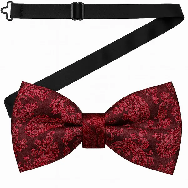 Men's_Premium_Paisley_Bow_Tie_�_Adjustable_Pre-Tied_Formal_Bowtie